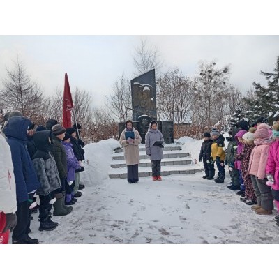 Память неизвестного солдата почтили сотрудники национального парка